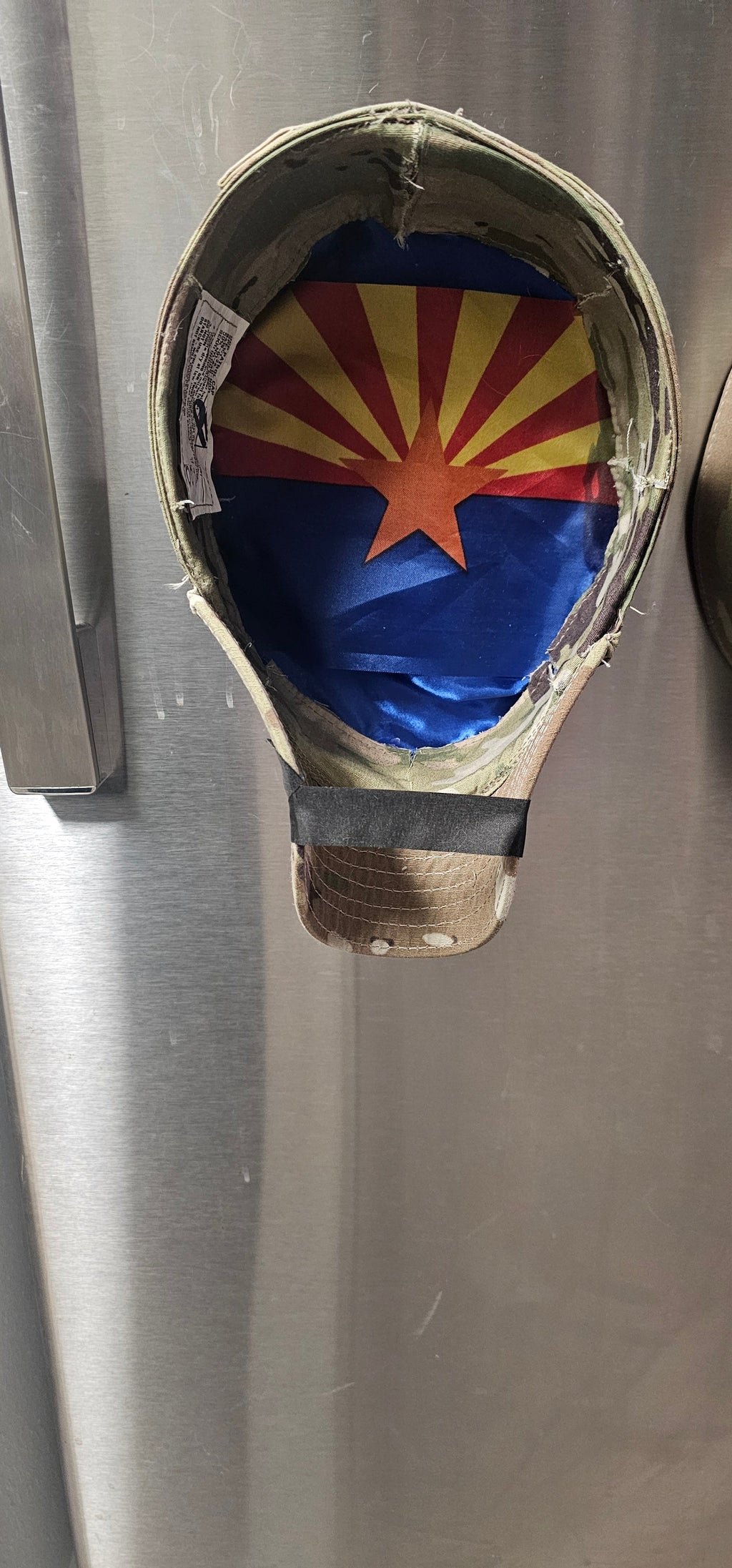 Inside view of blocked OCP patrol cap