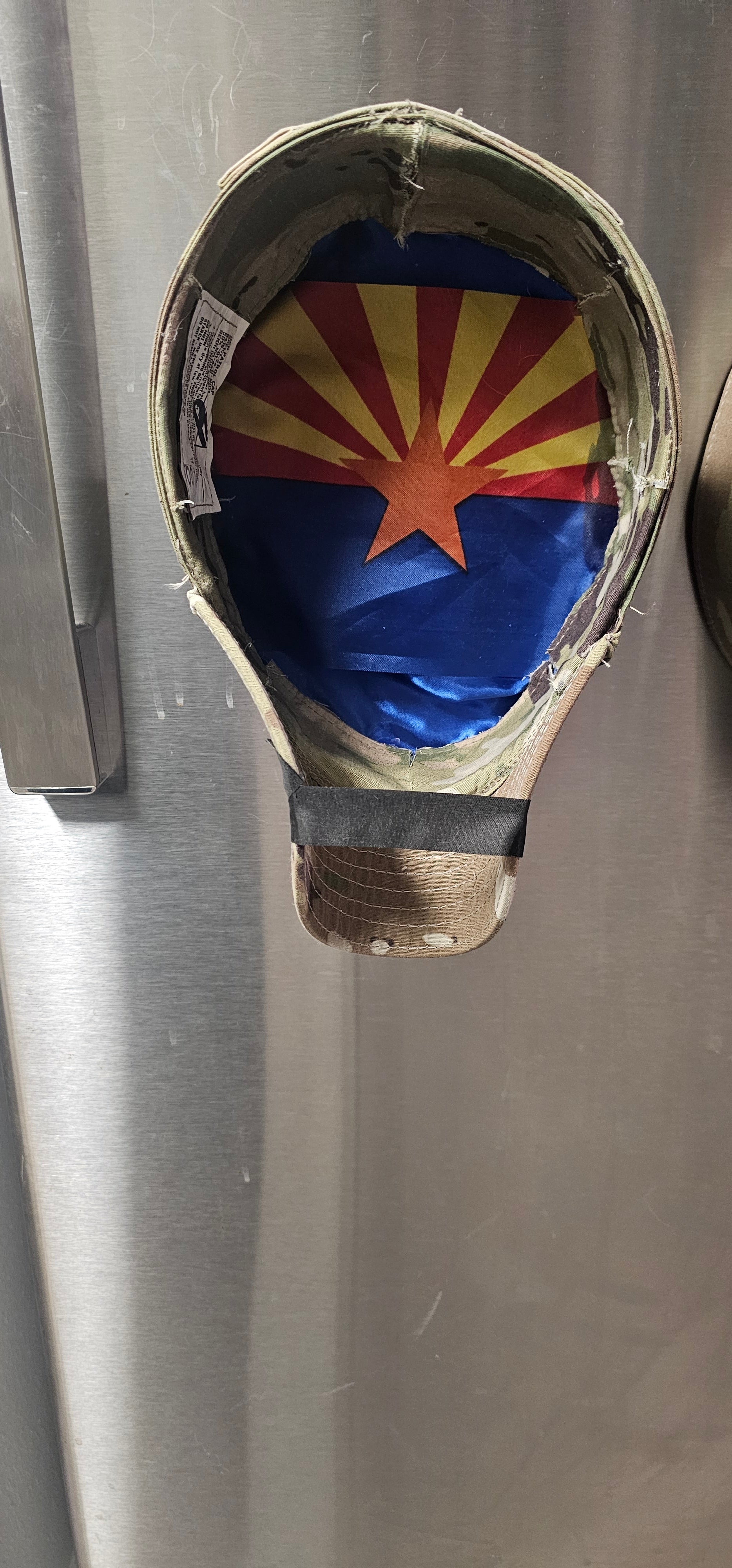 Inside view of blocked OCP patrol cap